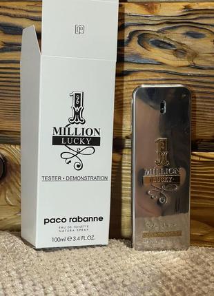 Paco rabanne 1 million lucky туалетная вода тестер1 фото