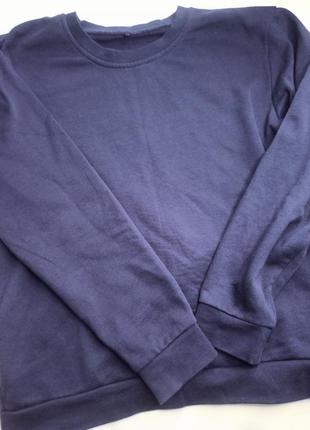 Кофта, світшот, светр синій. джемпер для мальчика. толстовка. свитшот