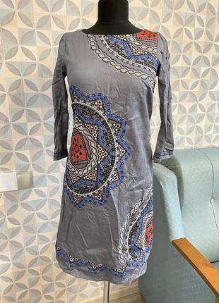 Сукня в етно стилі з вишивкою1 фото