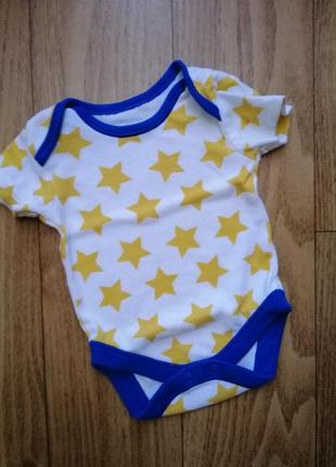 Боди, бодик george на 0-1 мес новорожденного