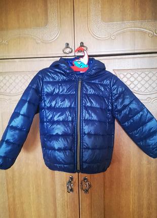 Демисезонная курточка chicco, практически новая (2 г, 92 см)