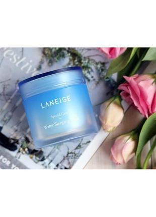 Увлажняющая маска для лица laneige water sleeping mask, 70мл3 фото