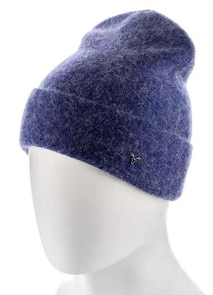 Шапка женская из ангоры atrics wh699 джинс