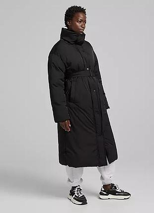 Bershka тепла легка пухова куртка нюанс (!)