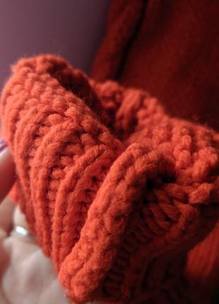 Теплый свитер насыщенного цвета 😍3 фото