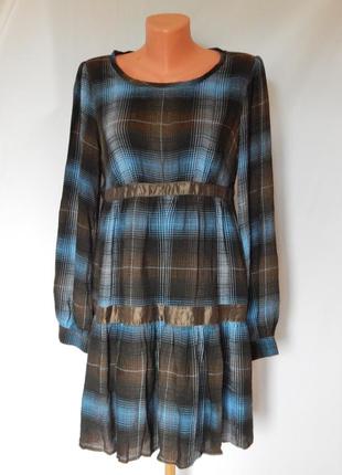 Плаття,, а-ля селянка ,,united colors of benetton (розмір 38)