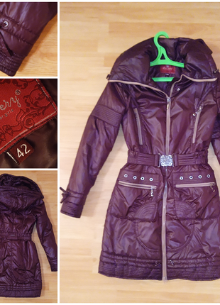 Демисезонное пальто для девочки 150-160 см