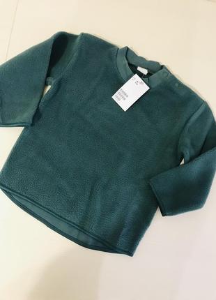 Флісова кофта h&m 🌿98, 104🌿 8