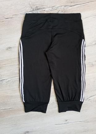 Шорты спортивные за колено бриджи lace adidas 46 p.2 фото