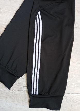 Шорты спортивные за колено бриджи lace adidas 46 p.5 фото