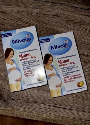 Mivolis витамины для беременных (30+30)1 фото