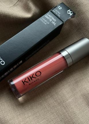 Помада kiko lasting matte veil .1 фото