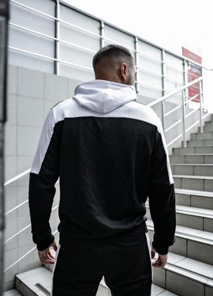 Худи " spirited" intruder черно-белый 4