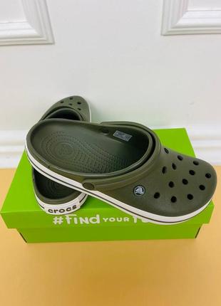 Crocband army green4 фото