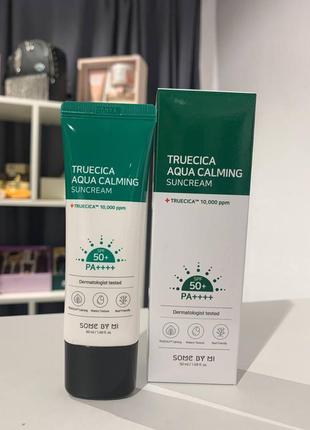 Сонцезахисний крем some by mi truecica aqua calming suncream spf 50+ pa++++