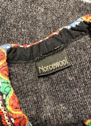 Свитер норвежский скандинавский исландский norcewool теплый шерстяной7 фото