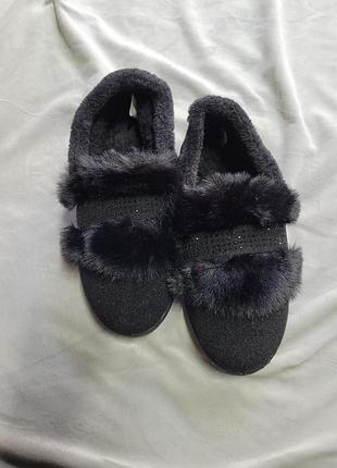 Женские тёплые тапочки