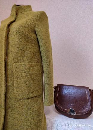 Шикарне жіноче пальто шерсть+кашемір від millennium3 фото