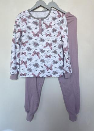 Жіноча пижама піжама на байці