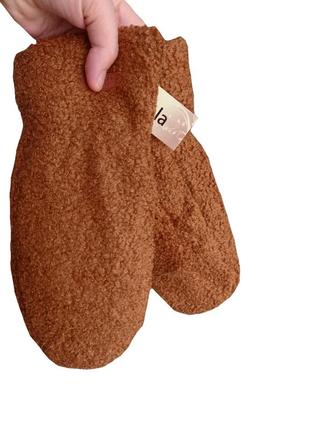 Варежки женские теплые зимние