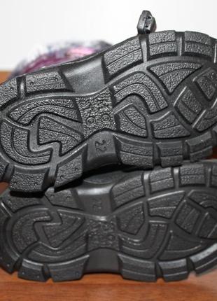 Зимові чобітки з мембраною ciciban 22 розмір5 фото