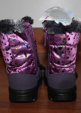 Зимові чобітки з мембраною ciciban 22 розмір6 фото