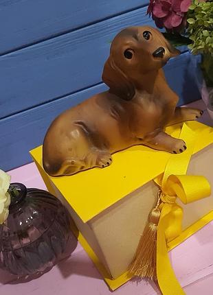 Керамічна статуетка такса, dachshund, німеччина