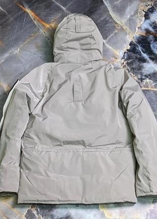 Зимова куртка парка в стилі stone island7 фото