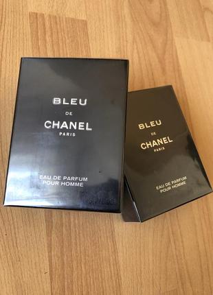 Оригинал bleu de chanel 100ml eau de parfum блю де шанель оригінал чоловічі парфуми мужские духи парфюм стойкий6 фото