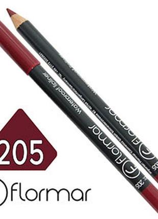 Flormar waterpoof lipliner карандаш для губ 205 тон2 фото