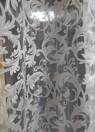 Короткая тюль, тюль на кухню, занавески, готовые тюли.