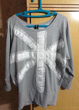 Моднячий стрейчевый  джемпер deluxe