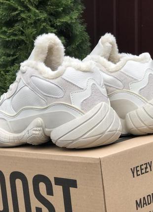 Зимові кросівки adidas yeezy 500 beige4 фото