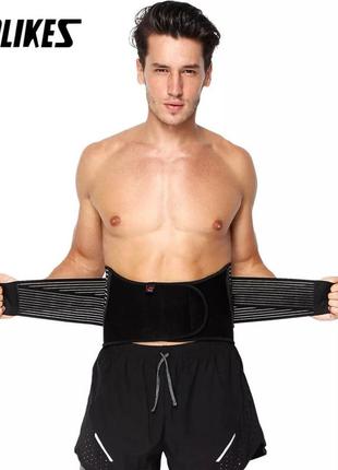 Пояс aolikes пояснично-крестцовый, корсет для фиксации спины/ эластичный