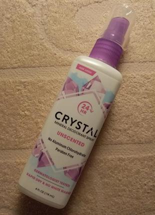 Crystal натуральний дезодорант спрей1 фото