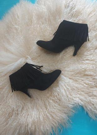 Ботильоны из натур замши   5 th  avenue