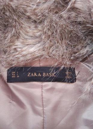 Меховая жилетка от zara!4 фото