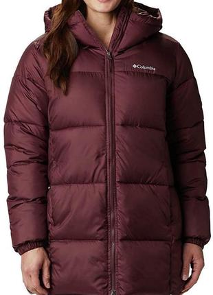 Женская куртка columbia puffect mid hooded jacket1 фото