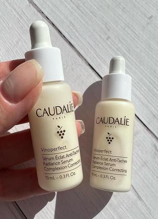 🍇сяюча сироватка для корекції кольору обличчя  caudalie vinoperfect radiance complexion correcting serum🍇3 фото