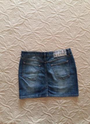 Модная джинсовая юбка2 фото