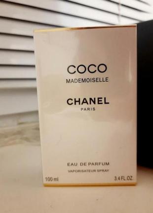 Chanel coco mademoiselle 100ml коко шанель коко мадемуазель жіночий парфюм парфум парфумована вода оригінал парфюмированная вода1 фото