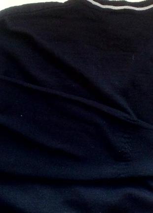 Черная кофта свитер на мальчика рост 146 1529 фото