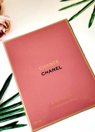 Chanel fraiche 100ml crochet chanel chance eau fraiche шанель фреш туалетная вода для женщин духи туалетна вода для жінок шанс тендер