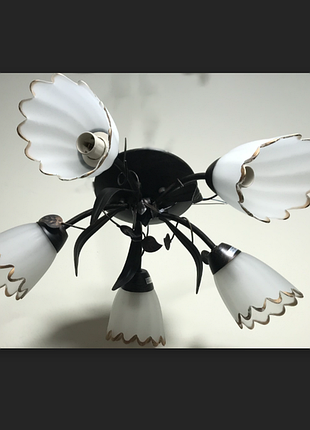 Люстра світильник на 5 плафонів стельова — 39076/5