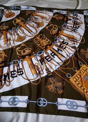 Обалденный шикарный платок шёлк шёлковый роуль