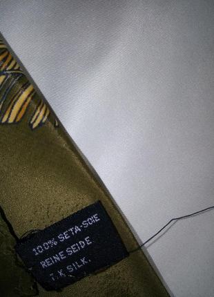 Обалденный шикарный платок шёлк шёлковый роуль