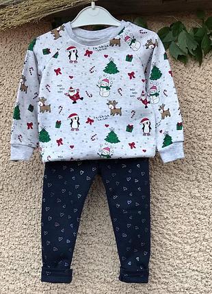 Комплект лосини та світшот