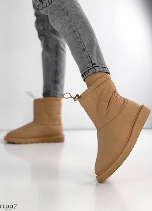 Зимові зима черевики дутики плащівка водонепроникні