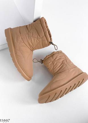 Зимові зима черевики дутики плащівка водонепроникні