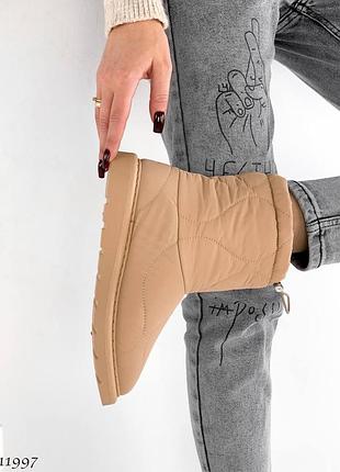 Зимові зима черевики дутики плащівка водонепроникні